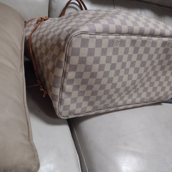 ๐ฏ% Authentic Louis Vuitton Neverfull GM Azur - Picture 8 of 15